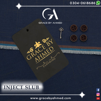 Inject Slub Khaddar Suit